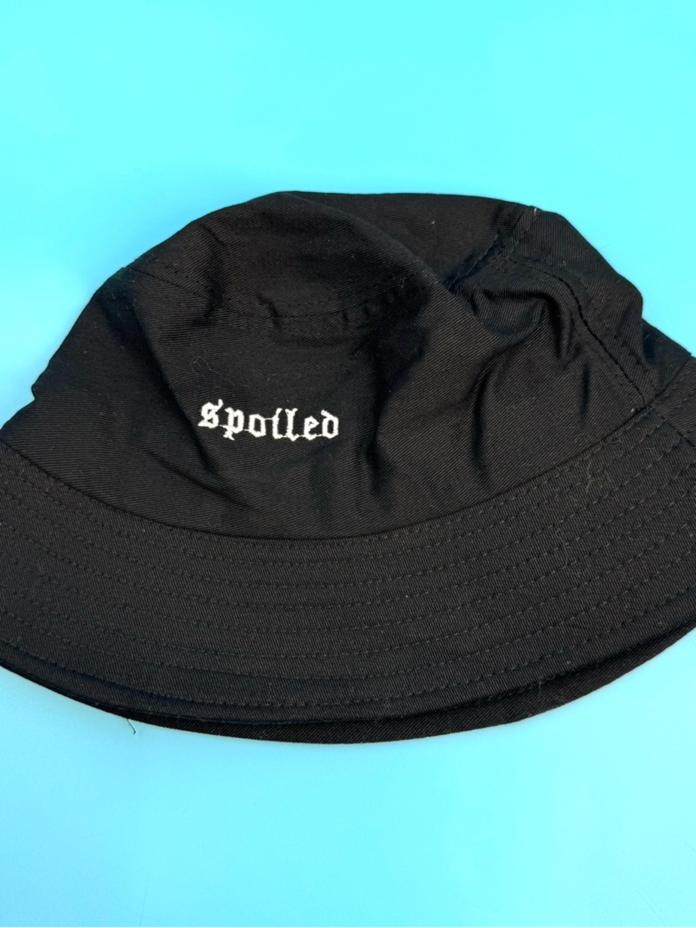 WOMENS Bucket Hat “Spoiled” - Black